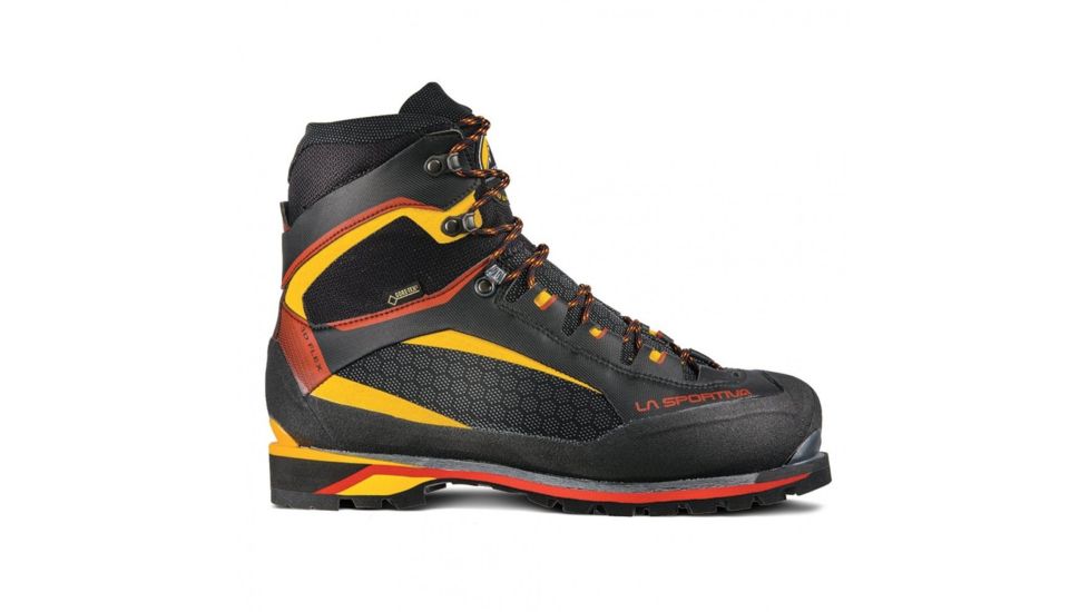 La Sportiva Trango Tower GTX Montaineering Boots - Mens, Black/Yellow, 43.5, 21I-999100-43.5