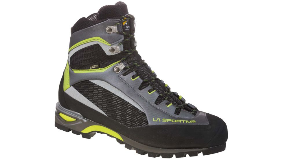La Sportiva Trango Tower GTX Mountaineering Shoes - Mens, Carbon Applegreen, 42.5 EU, 21A-900705-42.5