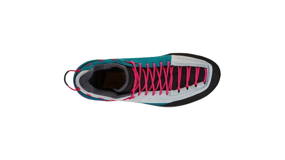 La Sportiva TX Guide Leather Approach Shoes - Womens, Cloud/Love Potion, 38.5, Medium, 27T-907406-38.5