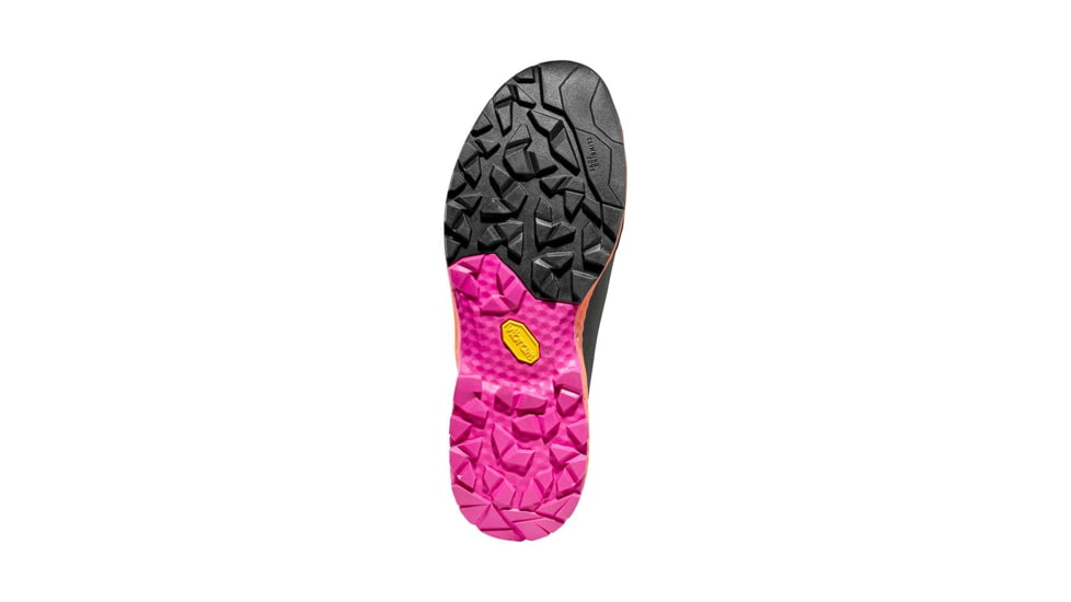 La Sportiva TX Guide Leather Approach Shoes - Womens, Grey/Cherry Tomato, 36, 27T-901322-36