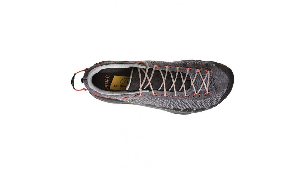 La Sportiva TX2 Approach Shoes - Mens, Carbon/Tangerine, 47, 17Y-900202-47