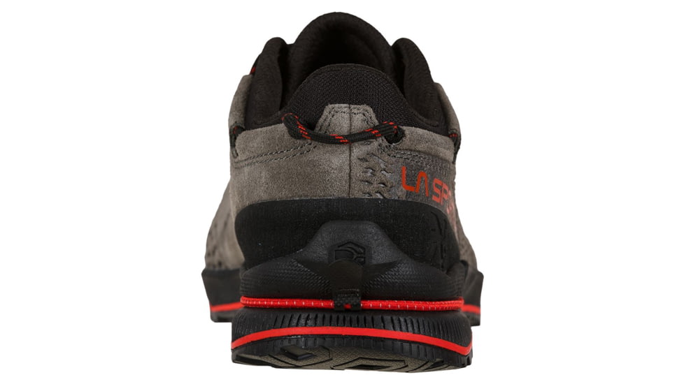 La Sportiva TX2 Evo Leather Approach Shoes - Mens, Carbon/Goji, 44, 27X-900314-44