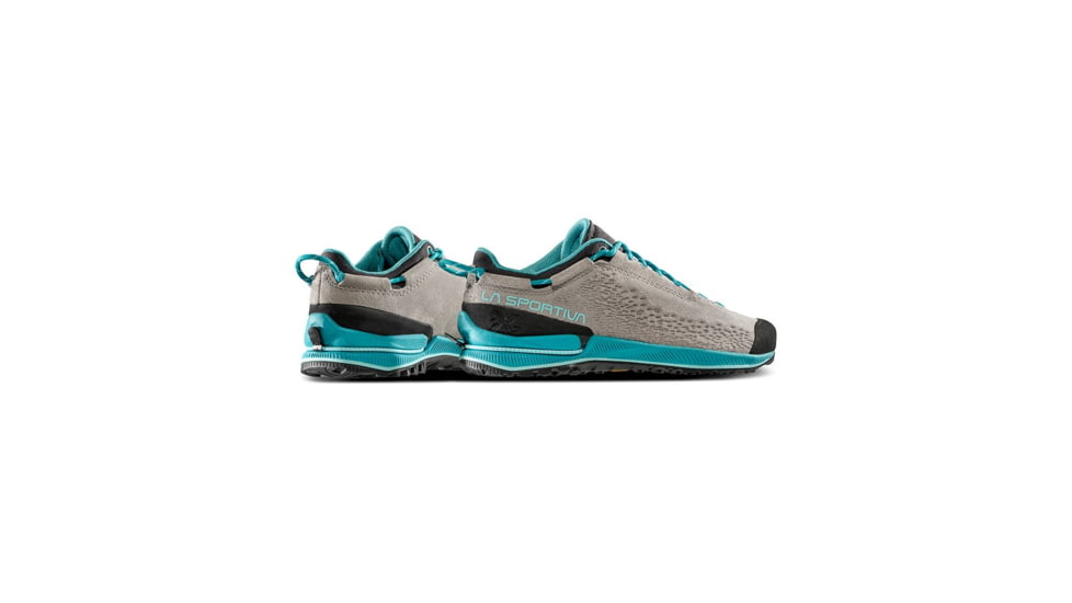 La Sportiva TX2 Evo Leather Approach Shoes - Womens, Moon/Lagoon, 37, 27Y-913638-37