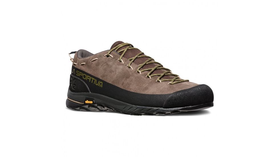 La Sportiva TX2 Leather Approach Shoes - Mens, Chocolate/Avocado, 43, 27G-805707-43