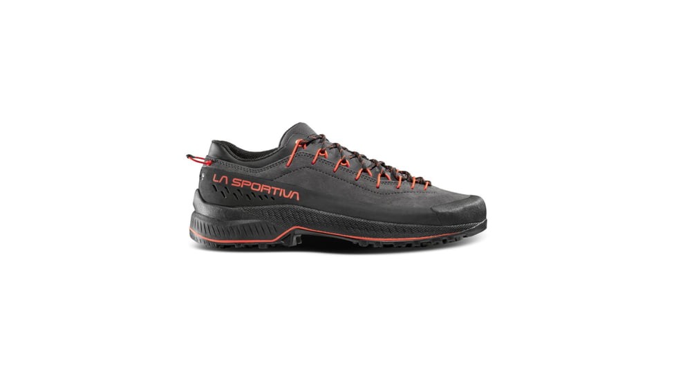 La Sportiva TX4 Evo Hiking Shoes - Mens, Carbon/Cherry Tomato, 42.5, 37B-900322-42.5