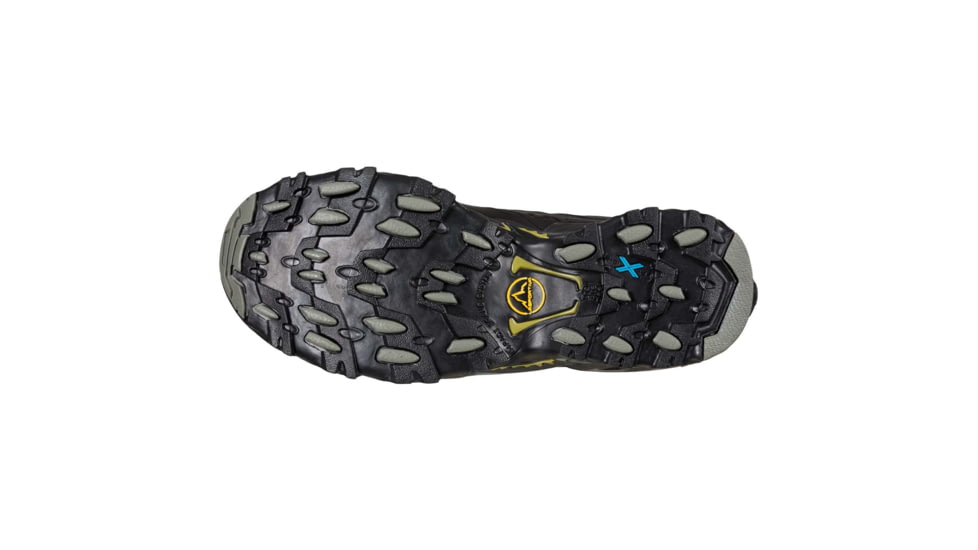 La Sportiva Ultra Raptor II Leather GTX Hiking Shoes - Mens, Black/Cedar, 48, 34F-999811-48