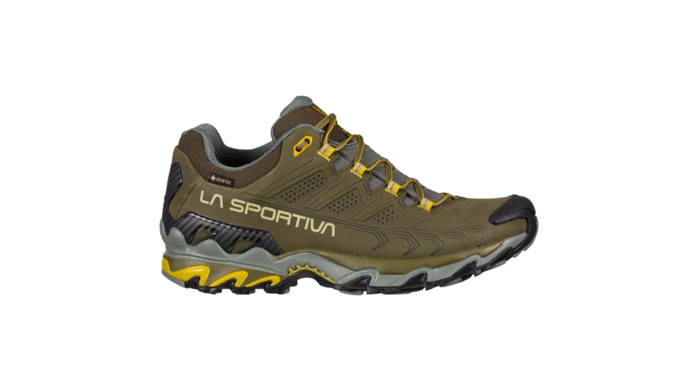 La Sportiva Ultra Raptor II Leather GTX Hiking Shoes - Mens, Ivy/Cedar, 43, 34F-810811-43