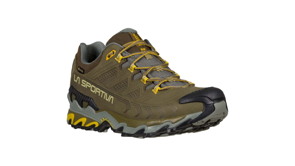 La Sportiva Ultra Raptor II Leather GTX Hiking Shoes - Mens, Ivy/Cedar W, 49.5, 34G-810811W-49.5