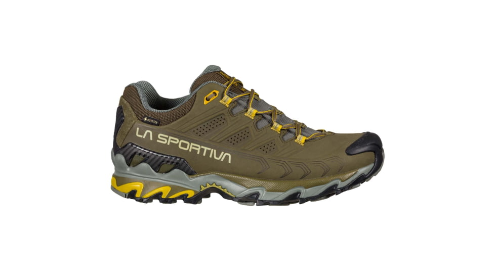 La Sportiva Ultra Raptor II Leather GTX Hiking Shoes - Mens, Ivy/Cedar W, 49.5, 34G-810811W-49.5