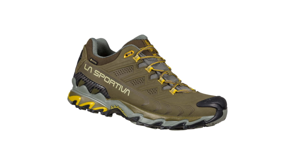 La Sportiva Ultra Raptor II Leather GTX Hiking Shoes - Mens, Ivy/Cedar W, 49.5, 34G-810811W-49.5