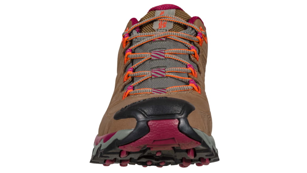 La Sportiva Ultra Raptor II Leather GTX Hiking Shoes - Womens, Taupe/Red Plum, 41.5, 34H-801502-41.5