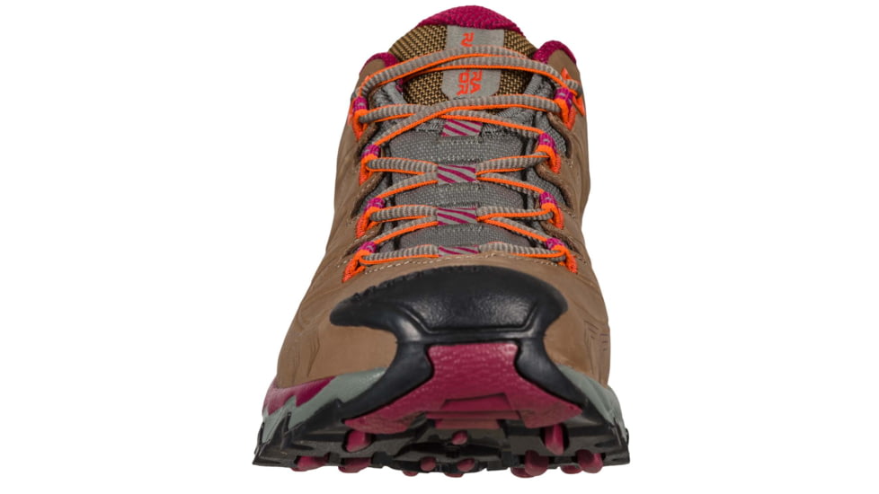 La Sportiva Ultra Raptor II Leather GTX Hiking Shoes - Womens, Taupe/Red Plum W, 37, 34I-801502W-37