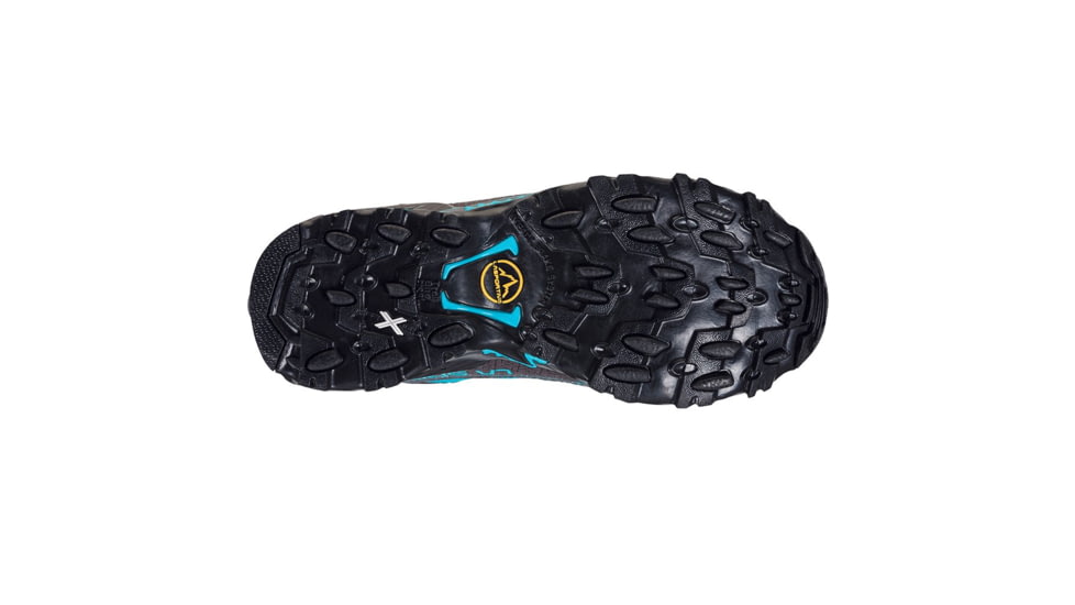 La Sportiva Ultra Raptor II Mid GTX Hiking Shoes - Womens, Carbon/Topaz, 38, Medium, 34D-900624-38
