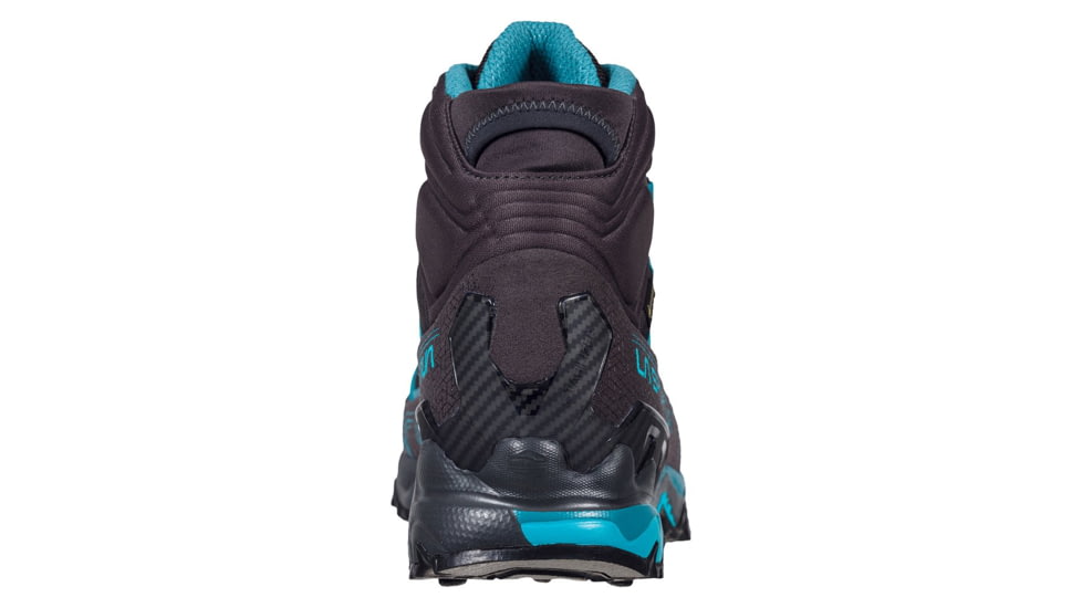 La Sportiva Ultra Raptor II Mid GTX Hiking Shoes - Womens, Carbon/Topaz, 38, Medium, 34D-900624-38