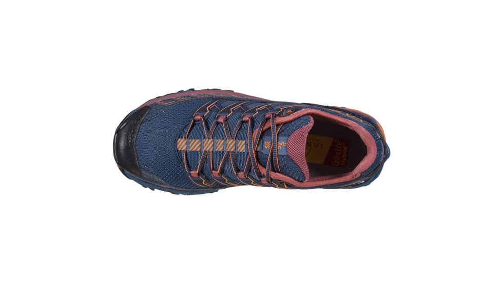 La Sportiva Ultra Raptor II Running Shoes - Womens, Denim/Rouge, 40, 46O-628407-40