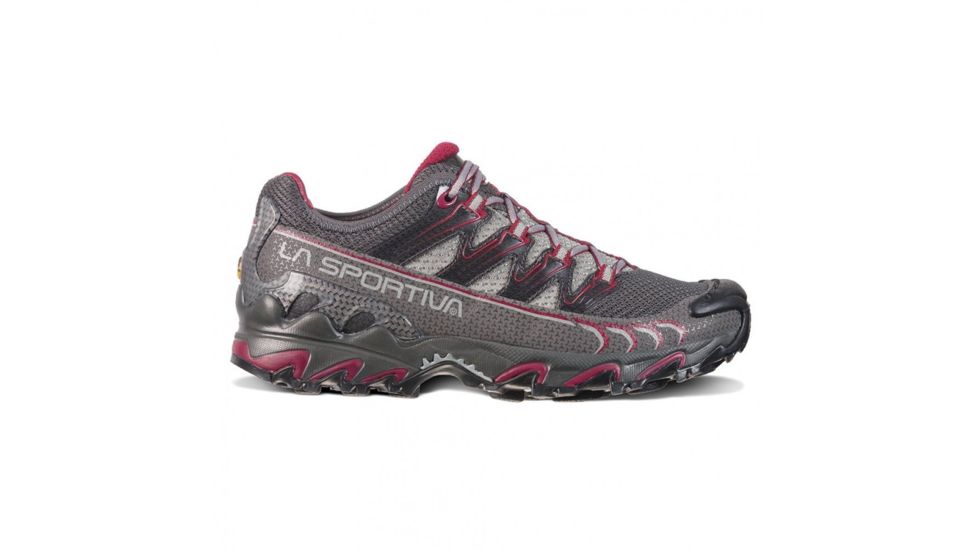 La Sportiva Ultra Raptor Trail Running Shoe - Womens, Carbon/Beet, 38.5, 16V-900310-38.5