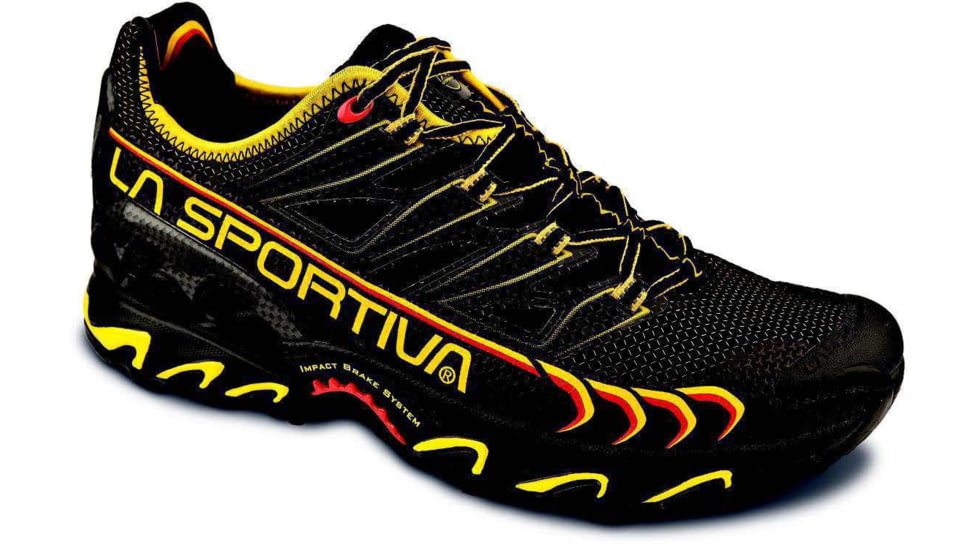 La Sportiva Ultra Raptor Trailrunning Shoes - Mens, Black/Yellow, 42.5 EU, 16U-by-42.5