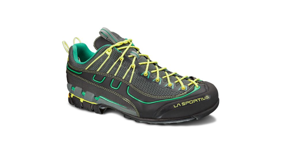 La Sportiva Xplorer Approach Shoe - Men's-Green/Gray-Medium-40.5