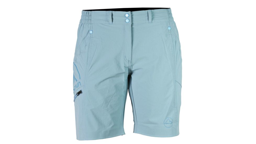 Zen Bermuda Short - Womens -Ice Blue-8 in-Small