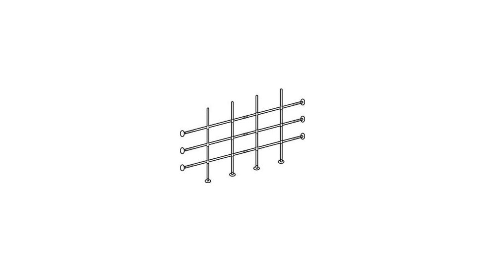 Labconco Distillation Grid Kits for Protector, Premier and XStream Fume Hoods, Labconco 9725206 Grid Kit For 1.8 m (6') Hoods