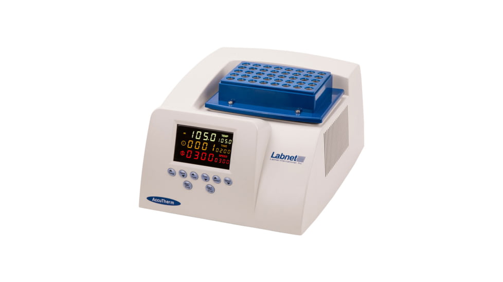 Labnet 10x8x4 AccuTherm Shaking Incubator Accessory Block, A, 40x1.5mL I-4000-A