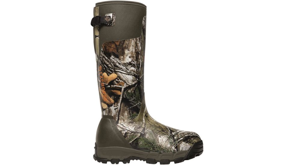 Lacrosse Alpha Burly Pro Boot 1600g, Realtree Xtra, Men's 8 376019-8