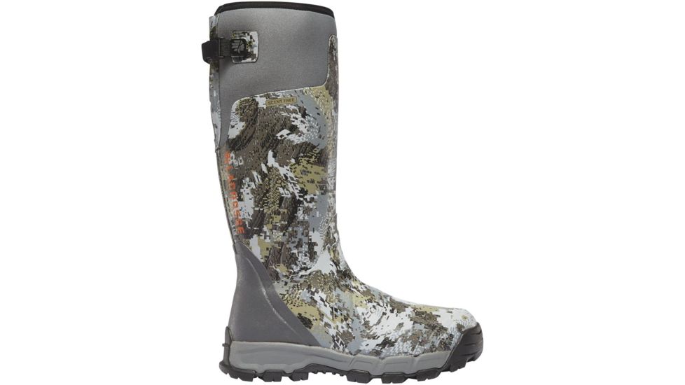 LaCrosse Alpha Burly Pro Boot, Optifade Elevated II, Uninsulated, 12, 376033-12