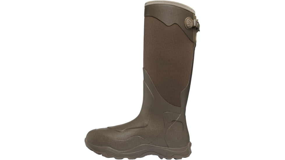 LaCrosse Footwear Alpha Agility 17in Brown Size 9, 302446-9