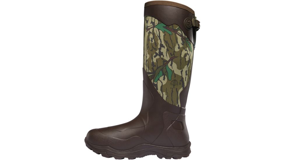 LaCrosse Footwear Alpha Agility 17in Rubber Hunting Boot - Mens, Mossy Oak Green Leaf, 14 US, 331220-14