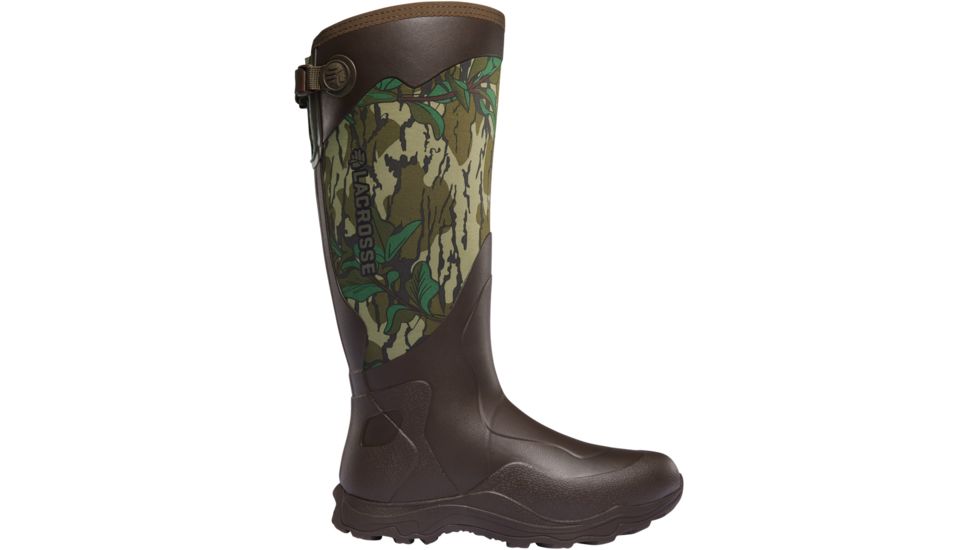 LaCrosse Footwear Alpha Agility 17in Rubber Hunting Boot - Mens, Mossy Oak Green Leaf, 14 US, 331220-14