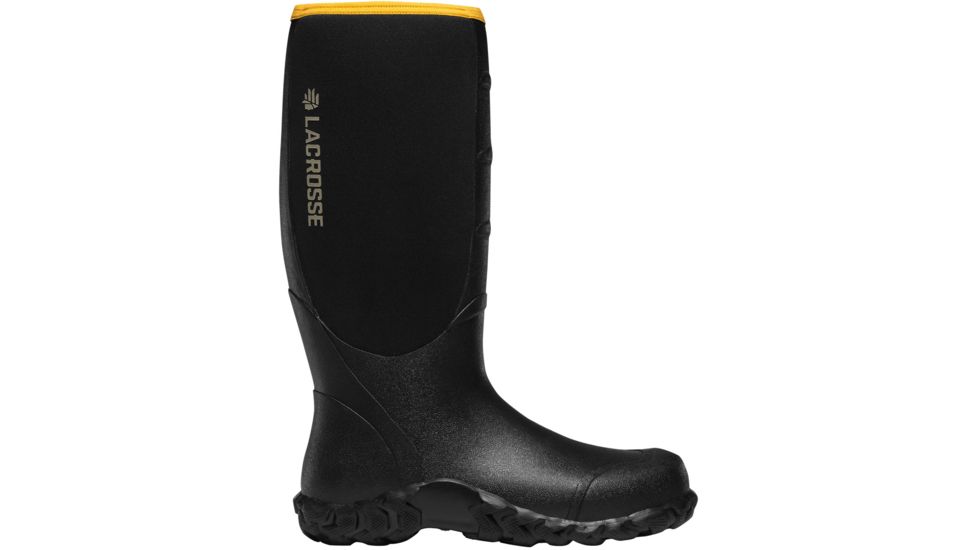 LaCrosse Footwear Alpha Lite 16in 5.0MM Rubber Hunting Boot - Mens, Black, 7 US, 200063-7