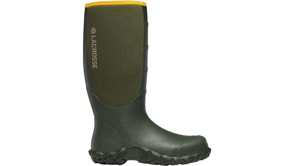 LaCrosse Footwear Alpha Lite 16in 5.0MM Rubber Hunting Boot - Mens, Green, 14 US, 200062-14