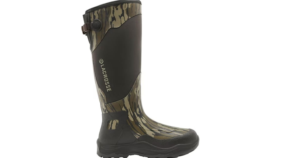 Lacrosse Footwear Inc. LaCrosse Alpha Agility 17 Non-Insulated Boots Mossy Oak Bottomland Size 8, 302474-8