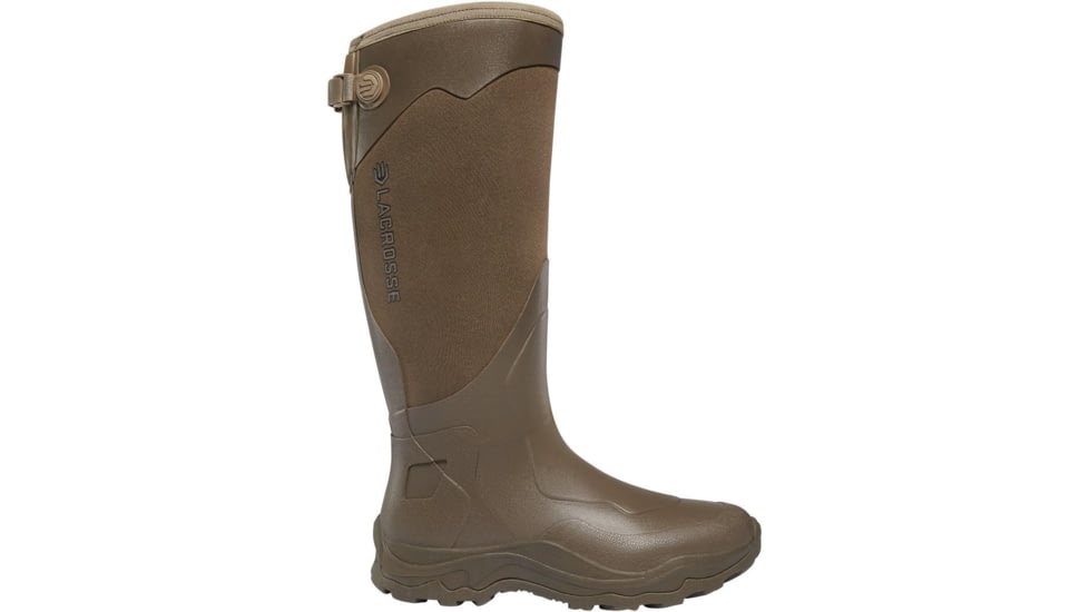 Lacrosse Footwear Inc. LaCrosse Mens Alpha Agility Snake Boot 17" Brown Size 12, 302420-12