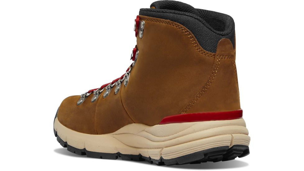 Danner Mountain 600 Leaf 4.5in Grizzly Brown/Rhodo Red GTX - Mens, Brown/Rhodo Red, 11.5, 62302-D-11.5