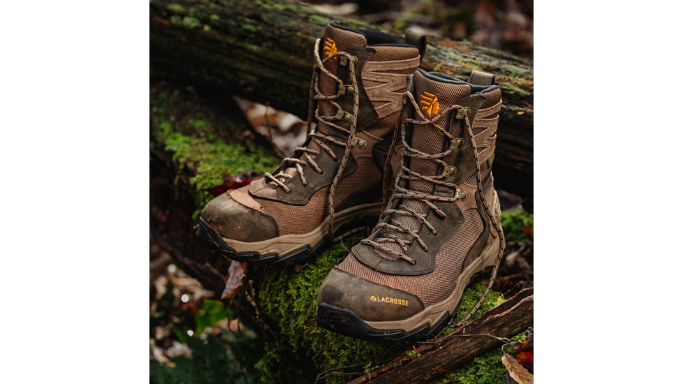 LaCrosse Footwear Windrose 8in Brown Size 9, 51336009