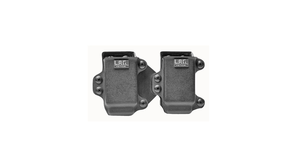 Lag Tactical 34007 M.C.S. Double Mag Case Glock 9/40 Full Size Black