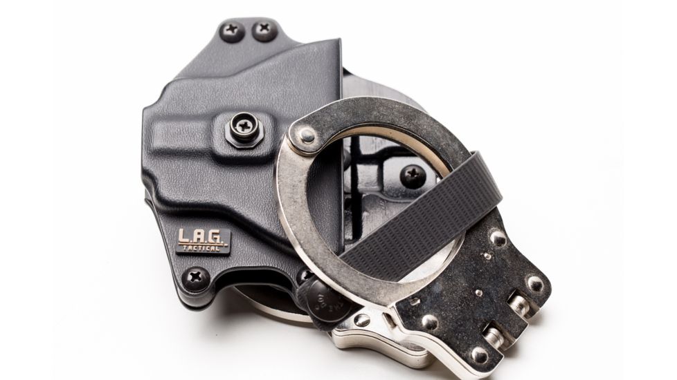 LAG Tactical Handcuff Modular Carry System, Handcuff, Black 36001