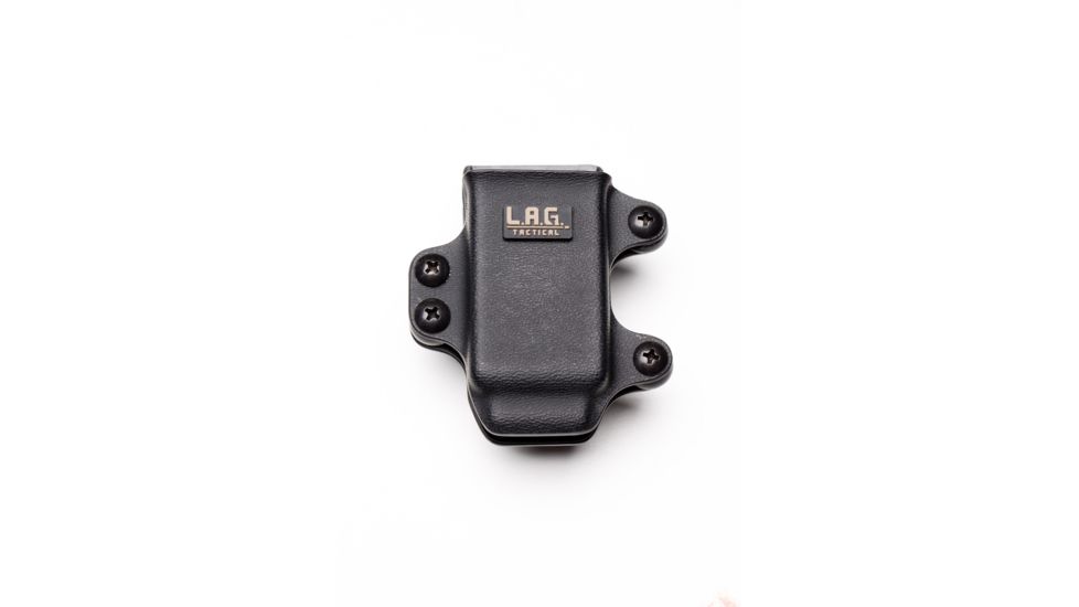LAG Tactical Pistol Magazine Modular Carry System, 9/40 Full Size, Black 34000
