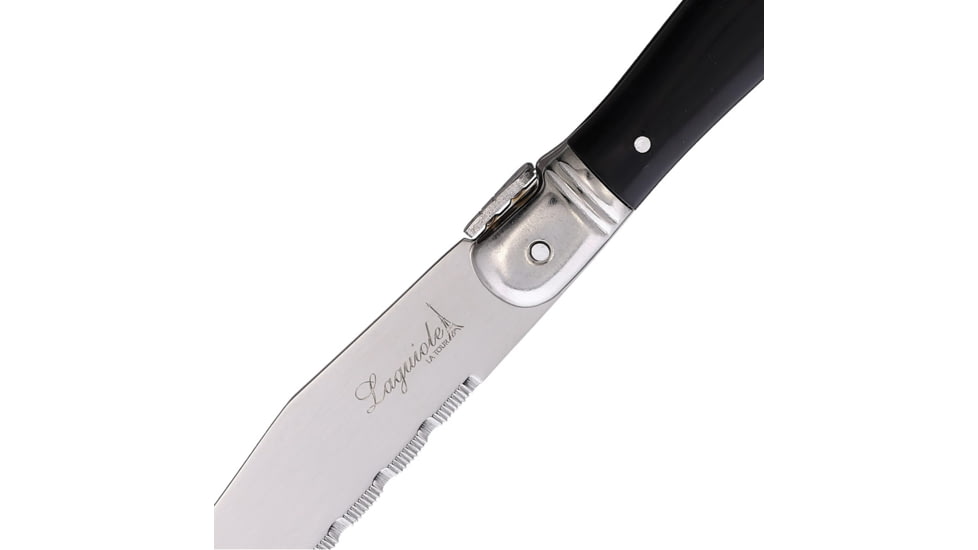 Laguiole LA TOUR 6 pc Steak Knife Set Black