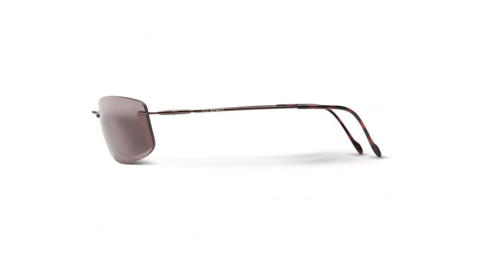 Maui Jim Lahaina Sunglasses w/ Metallic Gloss Copper Frame and Maui Rose Lenses - R450-23, Side View