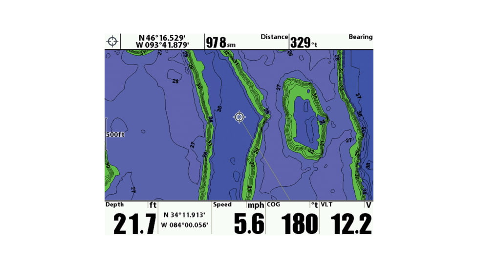 Lakemaster Ca/Nv/Az Lake Map, 600011-4