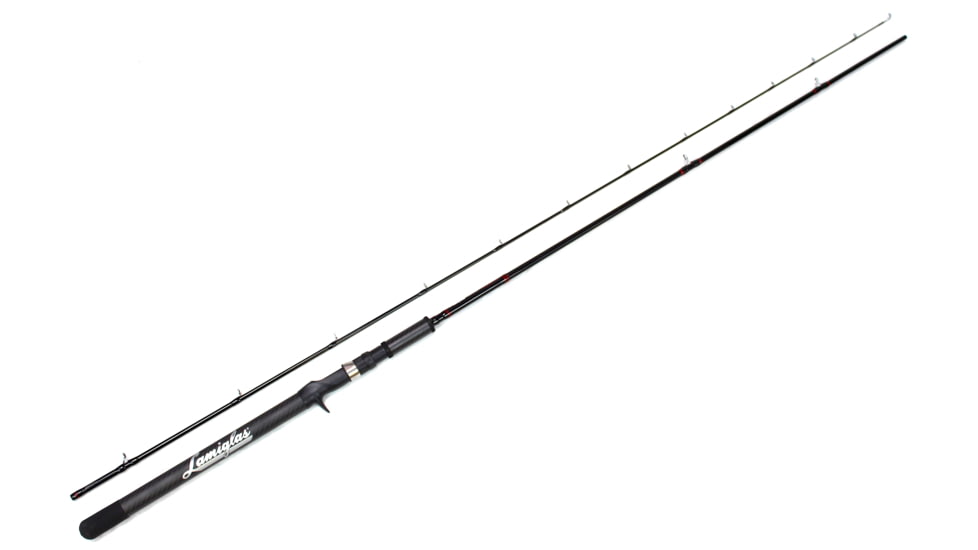 Lamiglas Redline Centerspin Rod, 2 Piece, 6-15 Line, WT, 1/8-3/4 Lure, WT, Moderate/Fast, Meduim, Graphite Handle, 120, HS12CS