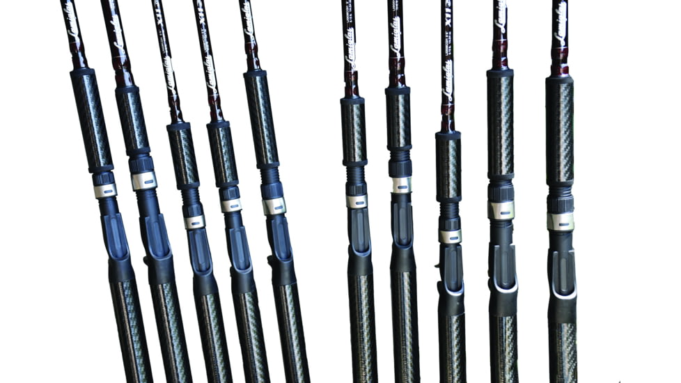 Lamiglas X-11 Casting Salmon Troll Rod with Graphite Handle 1-8oz 15-30#, 96, LX96HCGH
