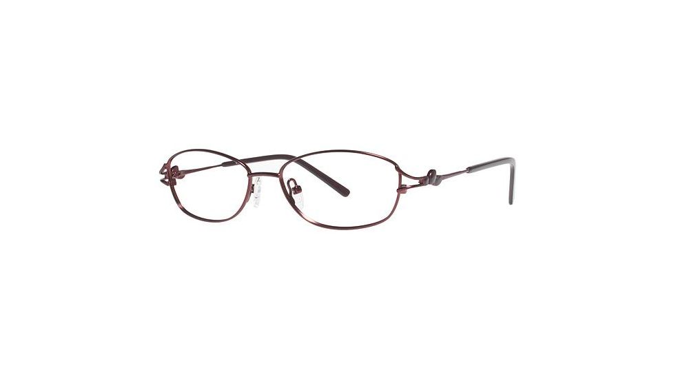 LAmy C by 518 Eyeglass Frames - Frame Matte Burgundy/ Translucent Burgundy, Size 52/16mm CYCBL51803