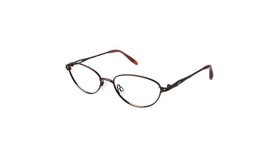LAmy C By 519 Eyeglass Frames - Frame BROWN, Size 51/17mm CYCBL51902