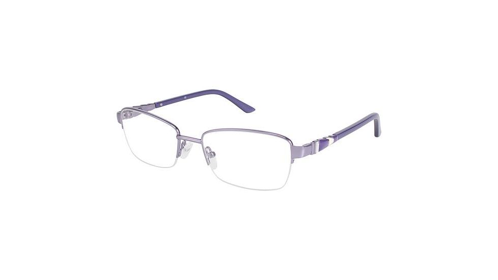 LAmy C By 522 Progressive Prescription Eyeglasses - Frame LILAC, Size 52/18mm CYCBL52202