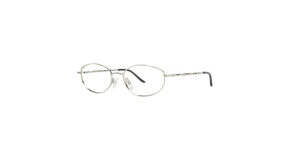 LAmy C by L'Amy 503 Single Vision Prescription Eyeglasses - Frame Platnium, Size 50/17mm CYCBL50302