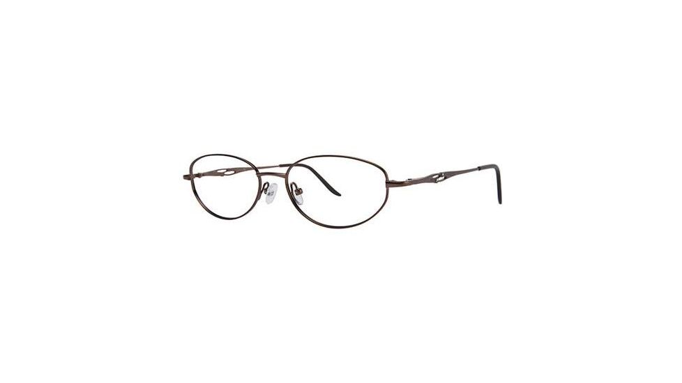 LAmy C by L'Amy 507 Bifocal Prescription Eyeglasses - Frame Brown, Size 52/16mm CYCBL50703