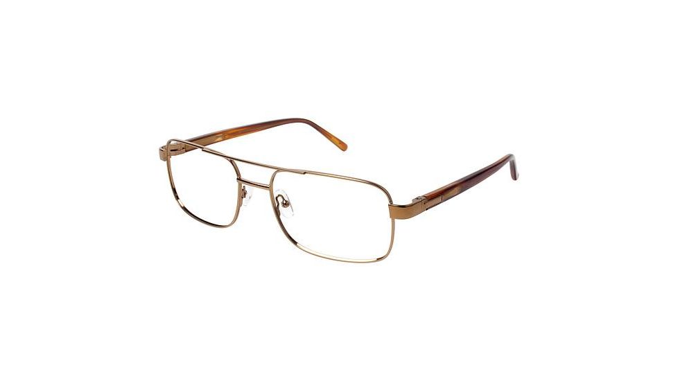 LAmy C by L'AMY 616 Bifocal Prescription Eyeglasses - Frame DARK COPPER, Size 58/18mm CYCBL61603